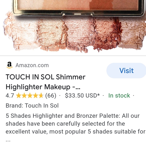 Glodiant makeup palette highlighters - Picture 4 of 8